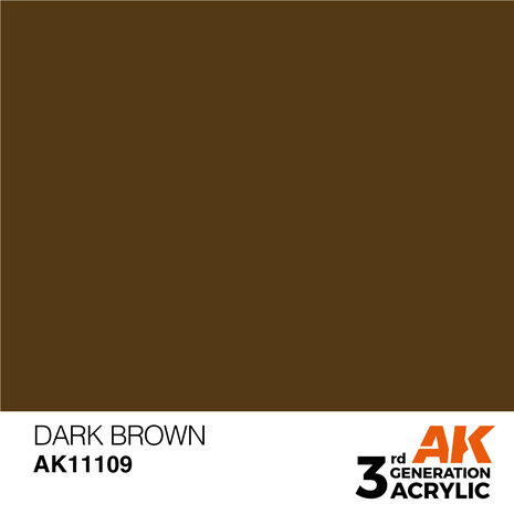 AK-11109 DARK BROWN 17 ML