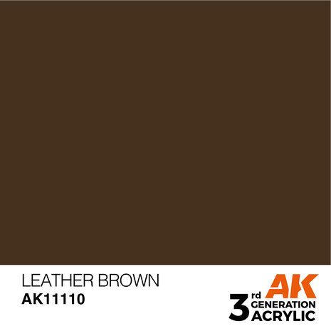 AK-11110 LEATHER BROWN 17 ML