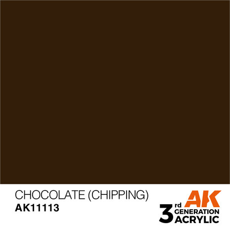 AK-11113 CHOCOLATE (CHIPPING) 17 ML