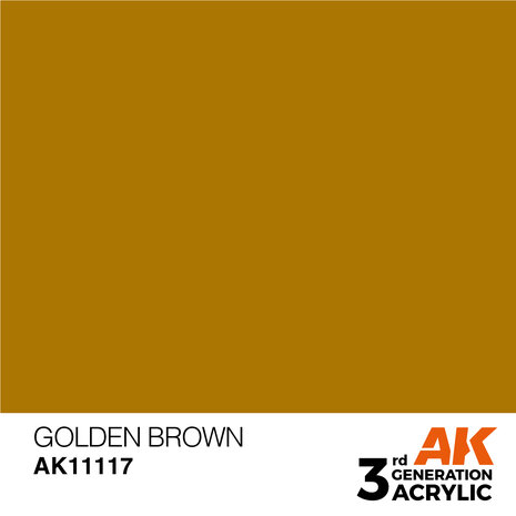 AK-11117 GOLDEN BROWN 17 ML