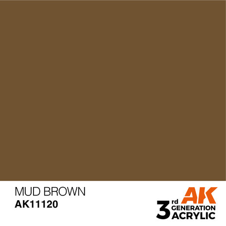 AK-11120 MUD BROWN 17 ML