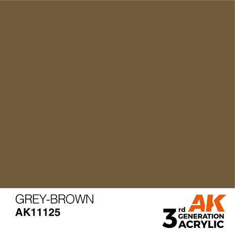 AK-11125 GREY-BROWN 17 ML