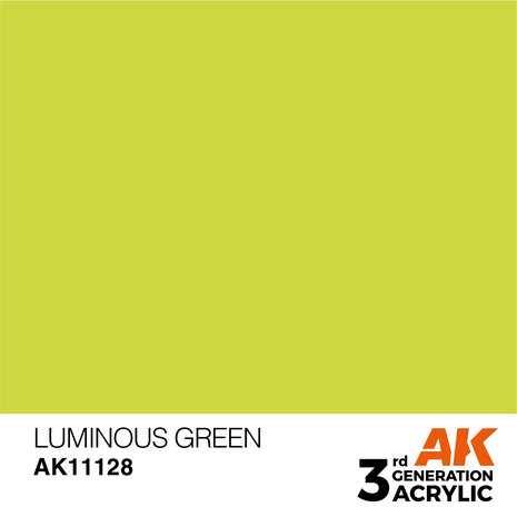 AK-11128 LUMINOUS GREEN 17 ML