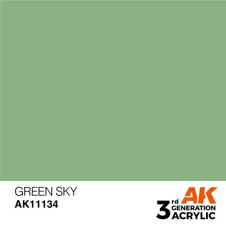 AK-11134 GREEN SKY 17 ML  