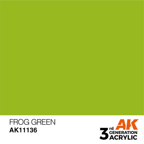 AK-11136 FROG GREEN 17 ML