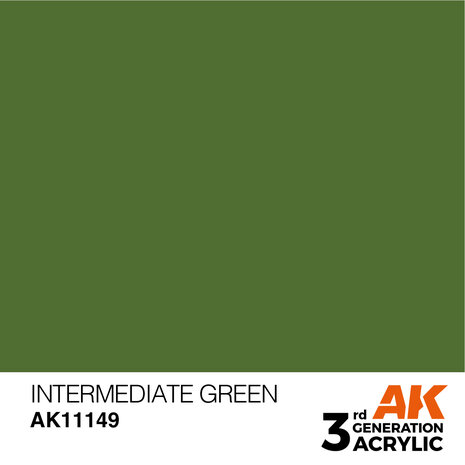 AK-11149 INTERMEDIATE GREEN 17 ML