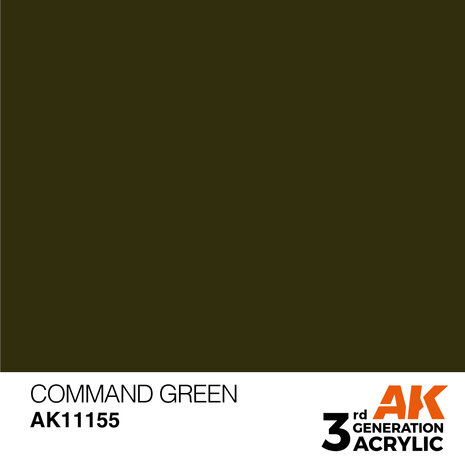 AK-11155 COMMAND GREEN 17 ML