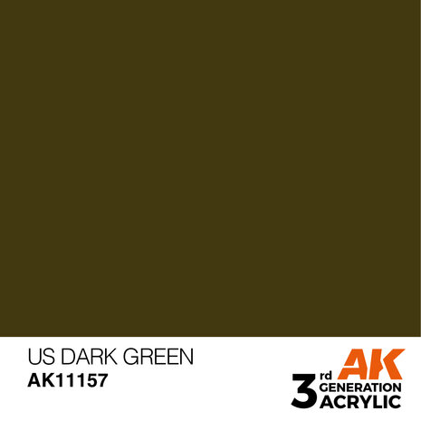 AK-11157 US DARK GREEN 17 ML