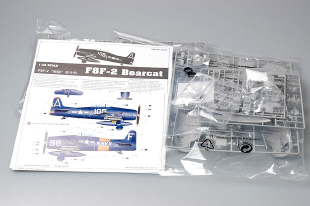 TRUMPETER 02248 F8F-2 BEARCAT 1/32