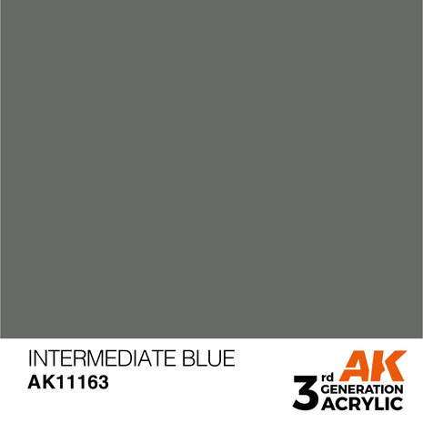 AK-11163 INTERMEDIATE BLUE 17 ML