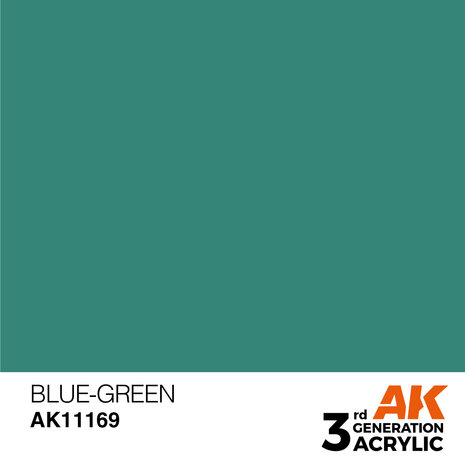 AK-11169 BLUE-GREEN 17 ML