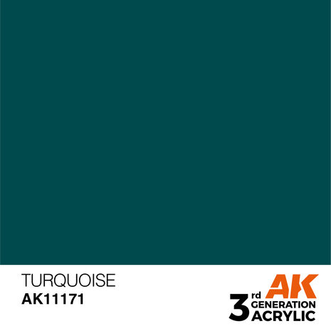 AK-11171 TURQUOISE 17 ML