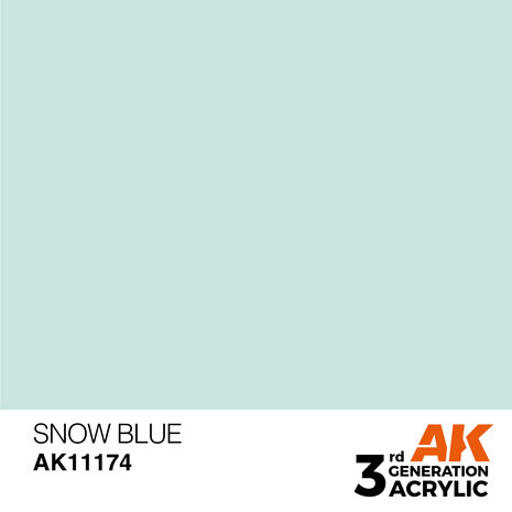 AK-11174 SNOW BLUE 17 ML