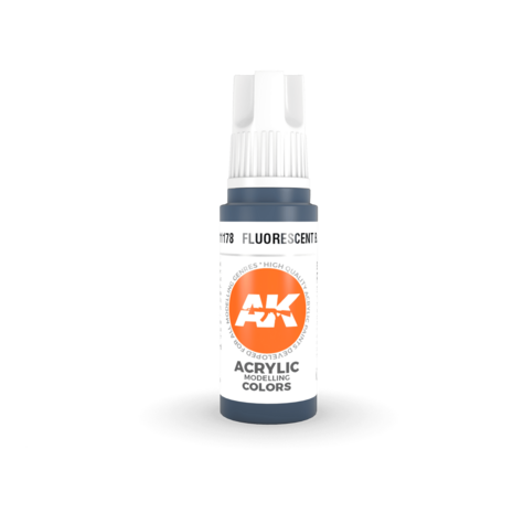 AK-11178 FLUORESCENT BLUE 17 ML