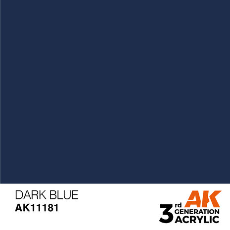 AK-11181 DARK BLUE 17 ML