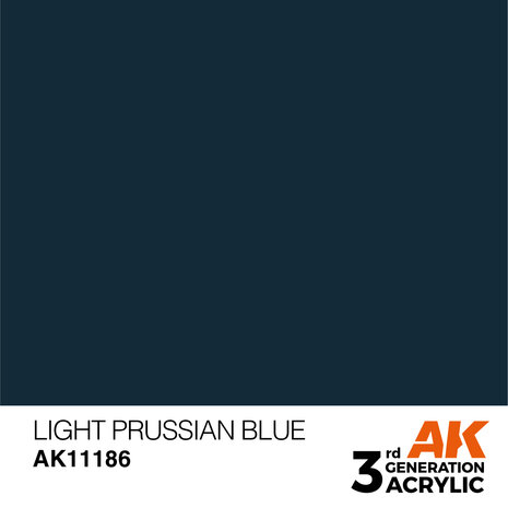 AK-11186 LIGHT PRUSSIAN BLUE 17 ML