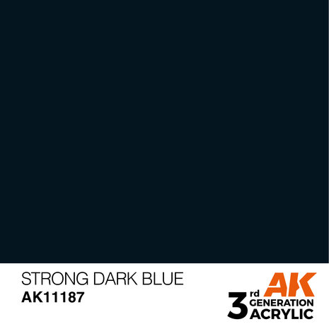 AK-11187 STRONG DARK BLUE 17 ML