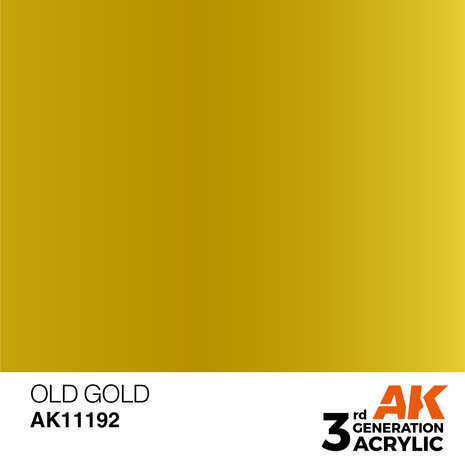 AK-11192 OLD GOLD METALLIC 17 ML