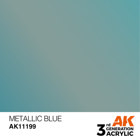 AK-11199 METALLIC BLUE 17 ML