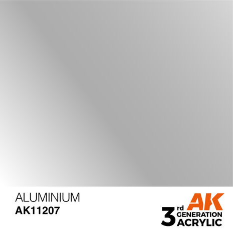 AK-11207 ALUMINIUM METALLIC 17 ML