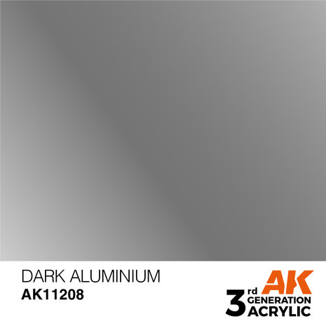 AK-11208 DARK ALUMINIUM METALLIC 17 ML