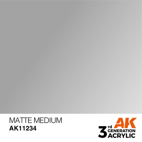 AK-11234 MATTE MEDIUM 17 ML