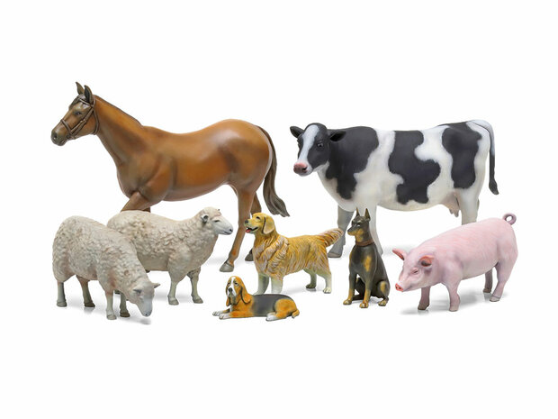 TAMIYA 35385 LIVESTOCK SET II 1/35