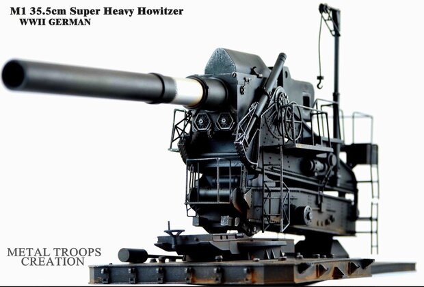 SOAR ART MT-35002 35.5CM M.1 SUPER HEAVY HOWITZER 1/35 