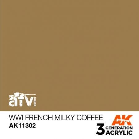 AK-11302 WWI FRENCH MILKY COFFEE17ML