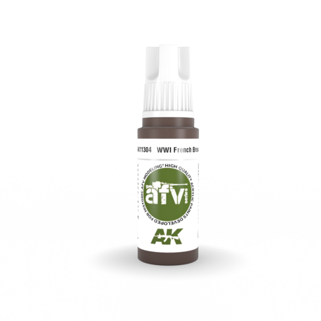 AK-11304 WWI FRENCH BROWN 17 ML