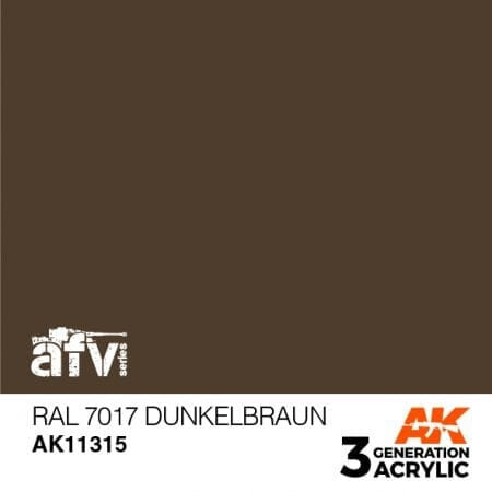 AK-11315 RAL 7017 DUNKELBRAUN 17 ML