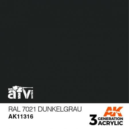 AK-11316 RAL 7021 DUNKELGRAU 17 ML