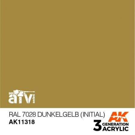 AK-11318 RAL 7028 DUNKELGELB (INITIAL) 17 ML