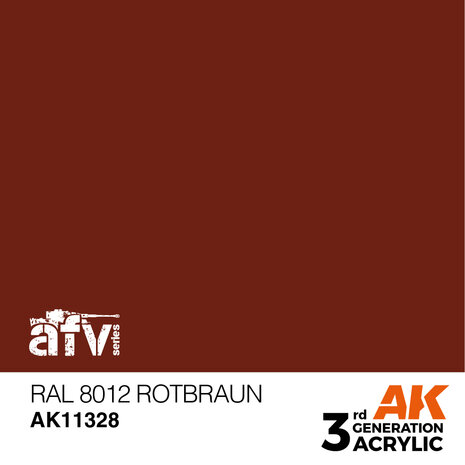 AK-11328 RAL 8012 ROTBRAUN 17 ML