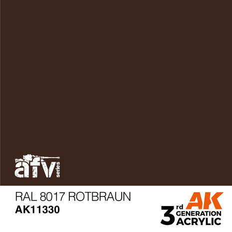 AK-11330 RAL 8017 ROTBRAUN 17 ML