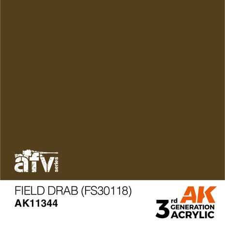 AK-11344 FIELD DRAB (FS30118) 17 ML