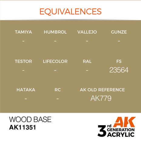 AK-11351 WOOD BASE 17 ML