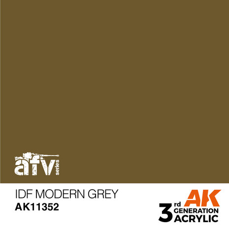 AK-11352 IDF MODERN GREY 17 ML