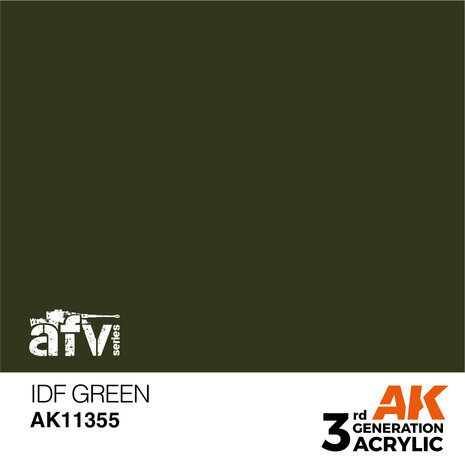 AK-11355 IDF GREEN 17 ML