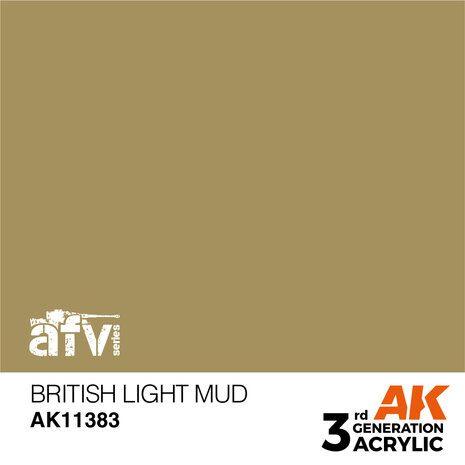 AK-11383 BRITISH LIGHT MUD 17 ML