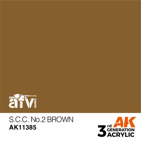 AK-11385 S.C.C. NO.2 BROWN 17 ML