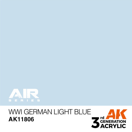 AK-11806 WWI GERMAN LIGHT BLUE 17 ML