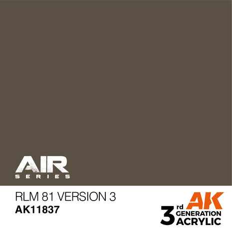AK-11837 RLM 81 VERSION 3 17 ML