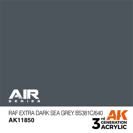 AK-11850 RAF EXTRA DARK SEA GREY BS381C/640 17 ML