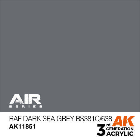 AK-11851 RAF DARK SEA GREY BS381C/638 17 ML