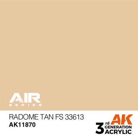 AK-11870 RADOME TAN FS 33613 17 ML