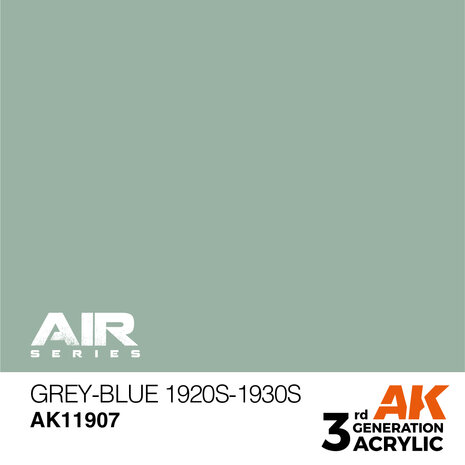 AK-11907 GREY-BLUE 1920S-1930S 17 ML