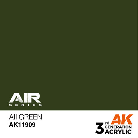 AK-11909 AII GREEN 17 ML