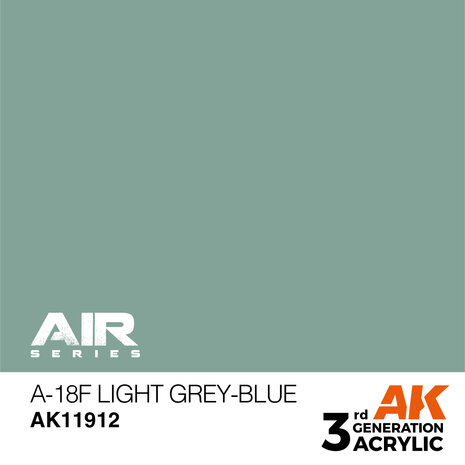 AK-11912 A-18F LIGHT GREY-BLUE 17 ML