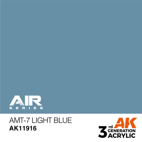 AK-11916 AMT-7 LIGHT BLUE 17 ML